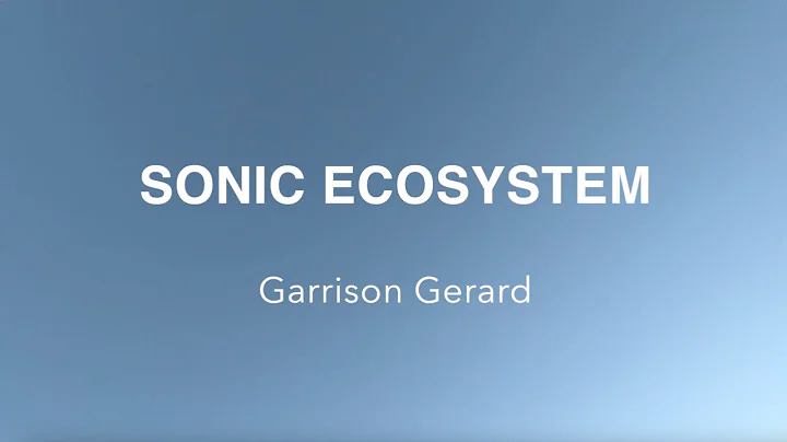 Sonic Ecosystem (2022)  Garrison Gerard, Full-Leng...