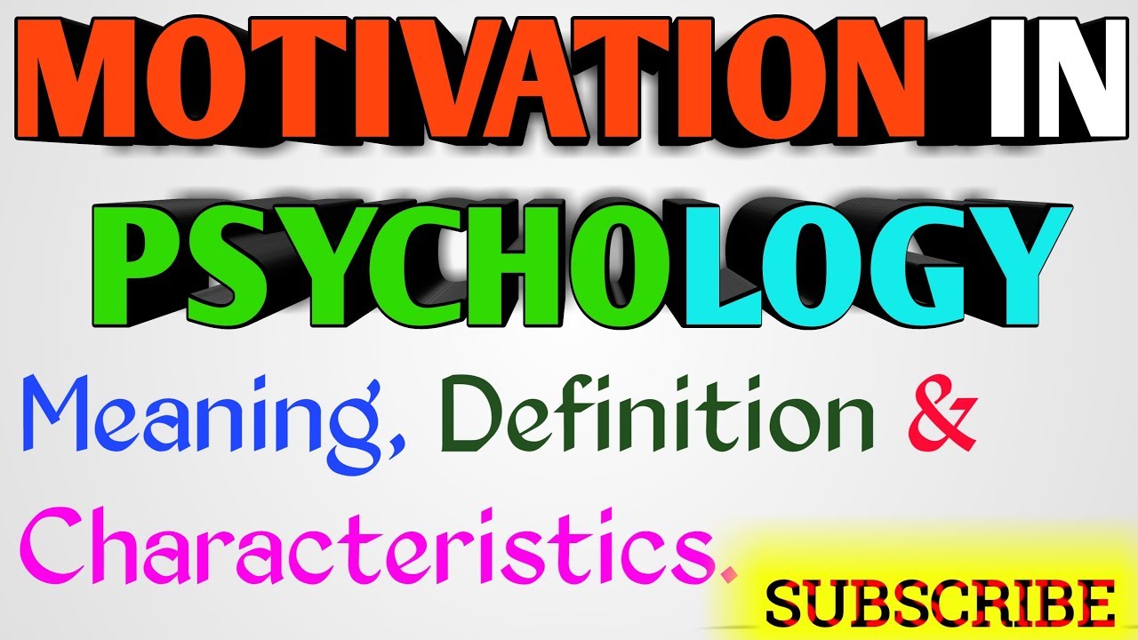 phd in motivational psychology