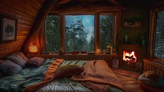 Cozy Attic Room On Rainy Night | Warm Fireplace, Rain On Window for Deep Sleep, Say Goodbye Insomnia by the white room 1,736 views 19 hours ago 8 hours