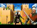 3 Story Box Fort CASTLE Battle Royal! (Lord Of The Rings: Rise To War)