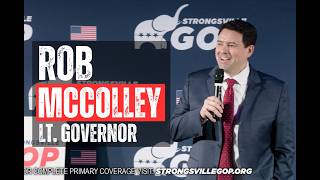 Decision 2026: Rob McColley for Lt. Governor of Ohio (Vivek Ramaswamy) – Full Candidate Remarks