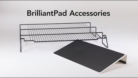 BrilliantPad Accessories - Grate and Ramp