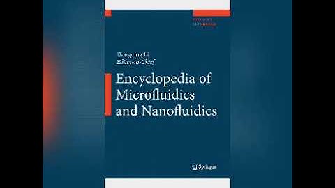Encyclopedia of Microfluidics and Nanofluidics 2008 @+6281.320.027.519 Dongqing Li, Springer Science