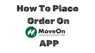 How to place order on MoveOn Global app screenshot 5