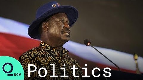 Odinga Rejects Kenya Election Outcome, Plans Legal Challenge