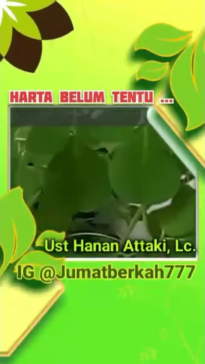 Rajin Ibadah Tapi Tetap Miskin Kenapa? banyak harta diberikan untuk orang belum shalat- Hanan Attaki