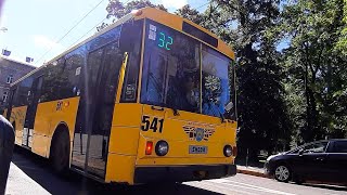 Тролейбус Skoda 14Tr #541.Маршрут №32.Львів// Trolleybus Skoda 14Tr #541.Line 32. Lviv