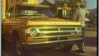 1970 Dodge Custom Sweptline Truck TV Commercial Featuring Al Molinaro