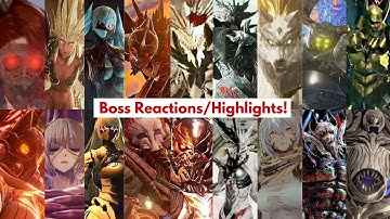 Code Vein Boss Reaction Compilation/Highlights! (All Bosses)