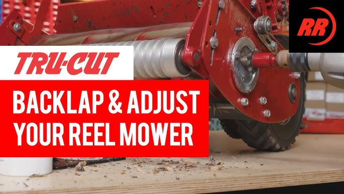 Reel Mower Backlapping - How To Backlap Your Reel Mower and