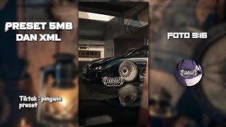 Preset 5 MB dan Xml 🎟️ DJ Main serong Preset cek komen jangan lupa subscribe :)
