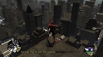 Spider-Man: Web of Shadows - Free Roam / Web-Swinging Gameplay