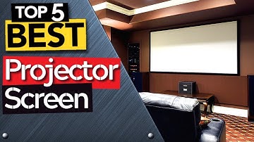 TOP 5 RIDICULOUSLY GOOD Projector Screens with Great Contrast