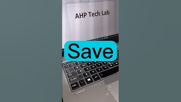 How to Save Files | Shortcut | Ctrl+S