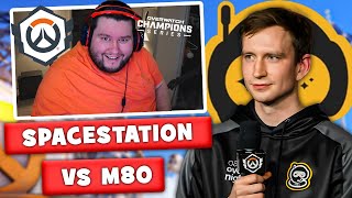 Flats Spectates Spacestation Vs M80 | OWCS Dallas Major