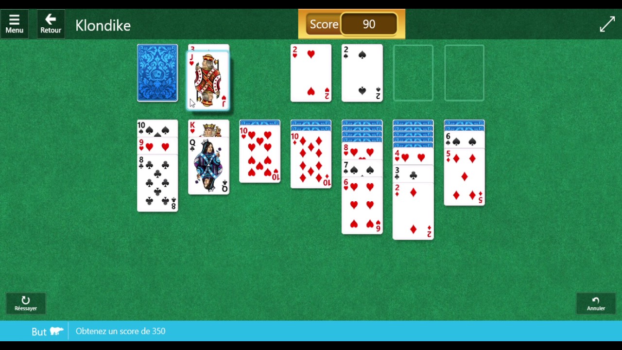 Microsoft Solitaire Collection Defi Du Jour Solution