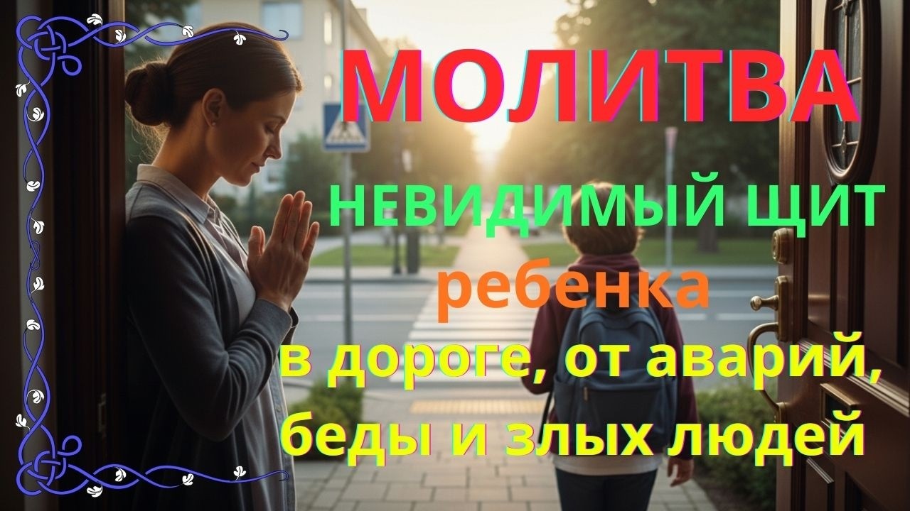СИЛЬНАЯ МАТЕРИНСКАЯ МОЛИТВА КОТОРУЮ СТОИТ ЧИТАТЬ КАЖДЫЙ РАЗ ПЕРЕД ДОРОГОЙ -ЗАЩИТА НА УЛИЦЕ, ПОЕЗДКАХ