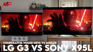 Avpasión Videos Comparativa LG OLED G3 vs Sony X95L: ponemos a prueba las OLED Meta contra los MiniLED