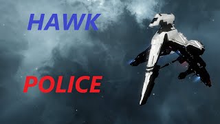 Полицейский HAWK против преступников Eve Online