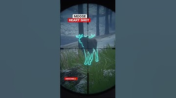MOOSE HEART SHOT ❤️‍🩹#thehuntercallofthewild #thehuntercotw #cotw #xbox #gaming #shorts #subscribe