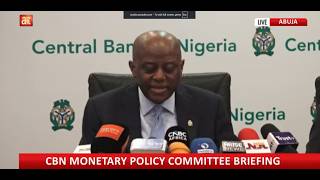 CBN MONETARY POLICY COMMITTEE BRIEFING | 21ST JULY 2026 | AIT LIVE