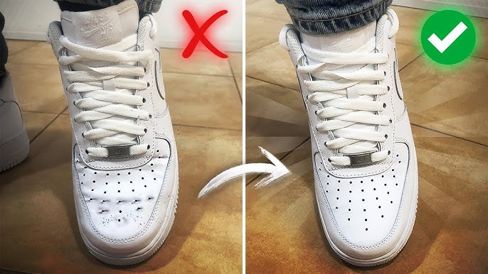 Aprende a sacar Arrugas de las Zapatillas de cuero Liso #sneakers #sne