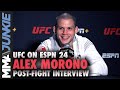 Alex Morono: Donald Cerrone shouldn't retire after loss | UFC on ESPN 24 interview