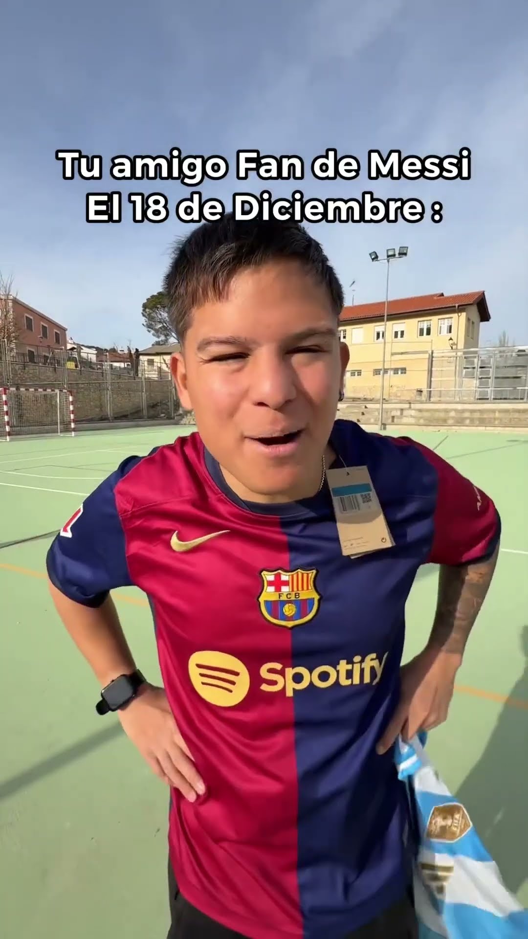 POV: Tu Amigo Fan De Messi El 18 De Diciembre ?? Paul Ferrer #short