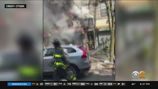 FDNY responds to fire at Sunset Park building
