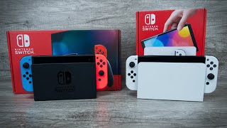 Nintendo Switch против Switch OLED — что купить?