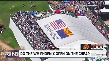 Hoe je met een beperkt budget kunt genieten van het WM Phoenix Open