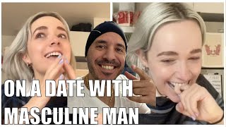 Discover the Real Girl Goes on a Date with a Masculine Man💪 Date with Hot Man | @VerbalOnLife🔥