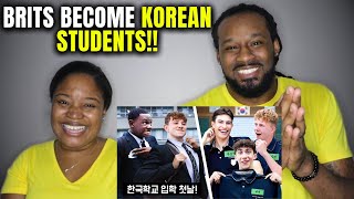 🇬🇧🇰🇷 The Demouchets REACT to British Highschoolers Go To Korean High School For A Day