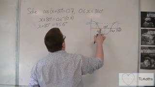 Famous OCR MEI Core 2 7.12 Solve cos(x + 80) = 0.7 between 0 and 360 degrees Net Worth