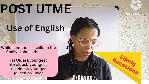 Post UTME Online Tutorials. Post UTME Past Questions and Answers Revision. #PostUTME