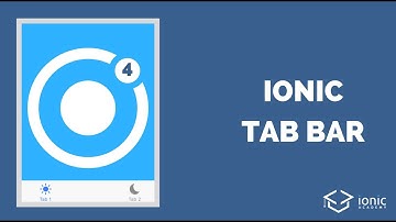 [DEPRECATED] How to Add A Tab Bar to Your Ionic 4 App