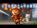 【社畜ねこのむぎ】「諦めない心」&mdash;猫ムギの消防日誌