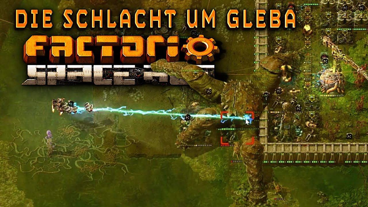 Die Schlacht um Gleba im Factorio Space Age DLC - YouTube