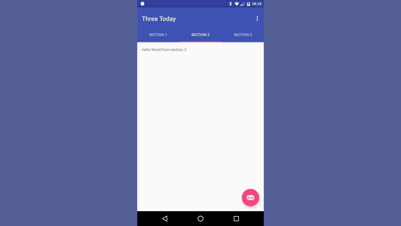 Android Tabbed Activity demo YouTube