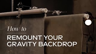 How to Mount Your Backdrop to a New Core | Gravity Backdrops Tutorial