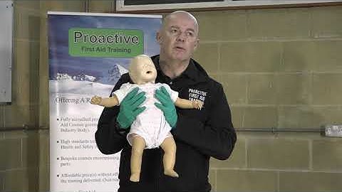 LJS First Aid Training - Choking for Babies