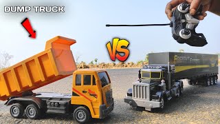 Remote Control Dumper Truck Unboxing & Testing | RC Dump Truck Unboxing | Unic Experiment