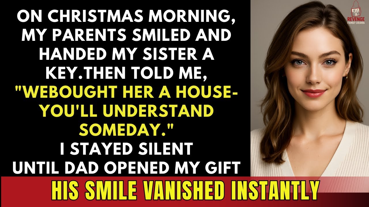 On Christmas Morning, My Parents Gave My Sister a House Key—Then Said,  You ll Understand Someday