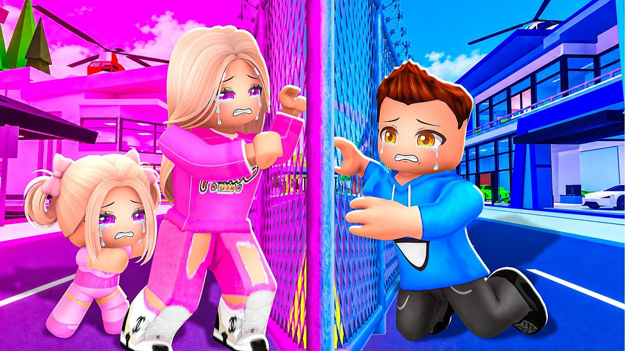 MURY PODZIELIŁY NAS NA ZAWSZE... na BROOKHAVEN w Roblox!