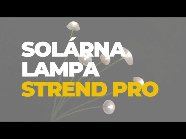 2173798 - Solárna lampa Strend Pro