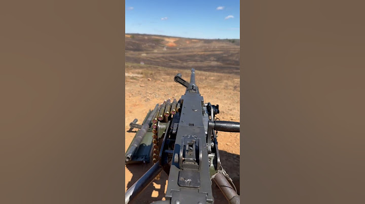 POV: M2 .50 Caliber Machine Gun #USMC #marines #marinecorps #military