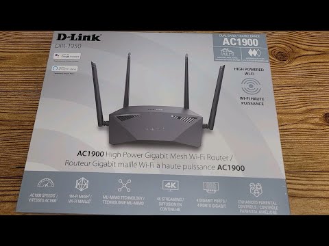 D-Link AC1900 Dual Band Gigabit Mesh Wi-Fi 5 Router DIR-1950