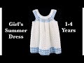 Bean stitch crochet dress | frock | how to for girls 1-4 years by Crochet for Baby #144