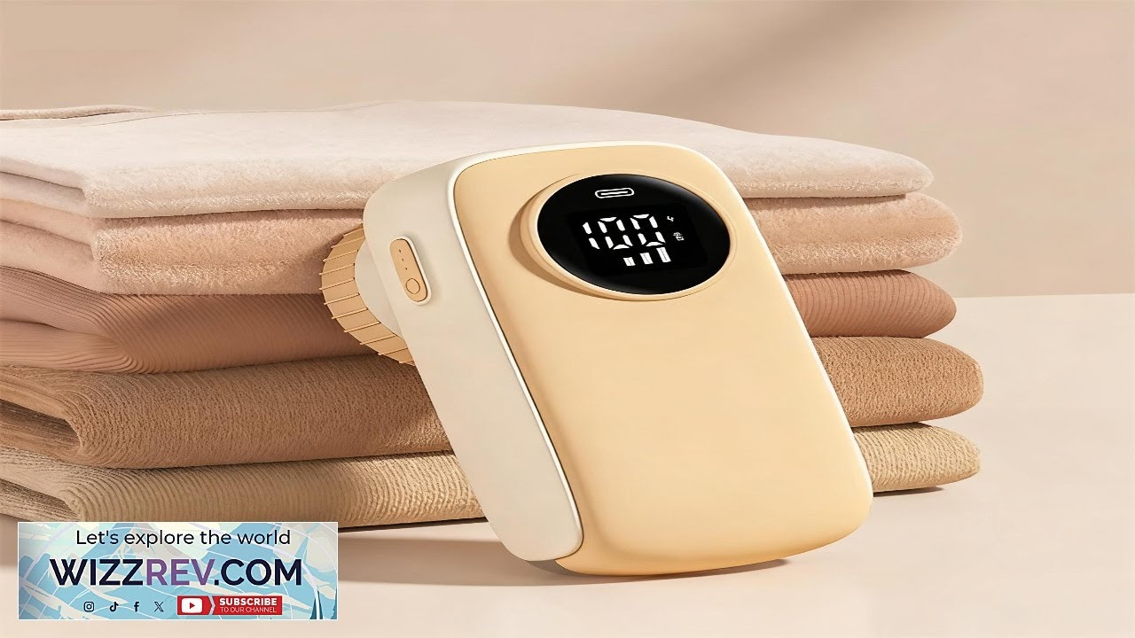 Умный пылесос Tevorex с 6 лезвиями и цифровым светодиодным дисплеем, портативный USB