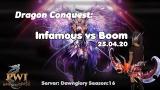 PWI - DC: Infamous vs Boom 25.04.20 | Perfect World